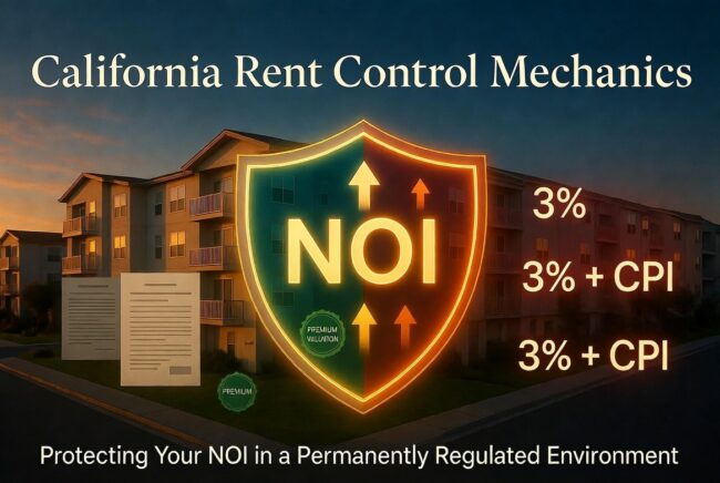 California Rent Control Mechanics: Protecting Your NOI in a Permanently Regulated Environment