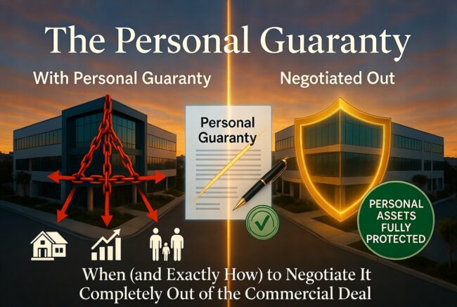 The Personal Guaranty: When (and Exactly How) to Negotiate It Completely Out of the Commercial Deal