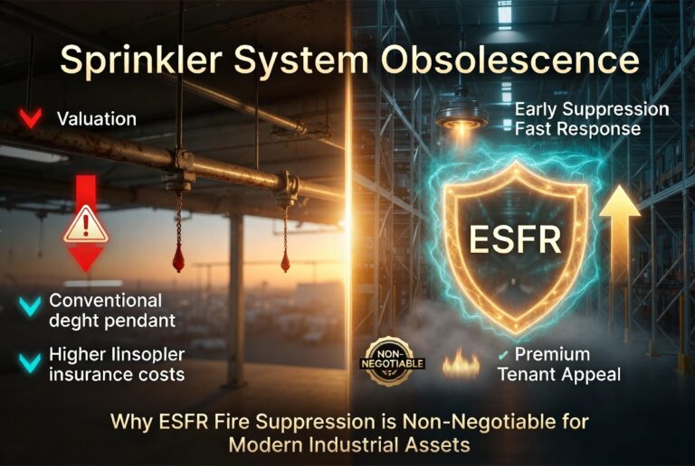 Sprinkler System Obsolescence: Why ESFR Fire Suppression is Non-Negotiable for Modern Industrial Assets