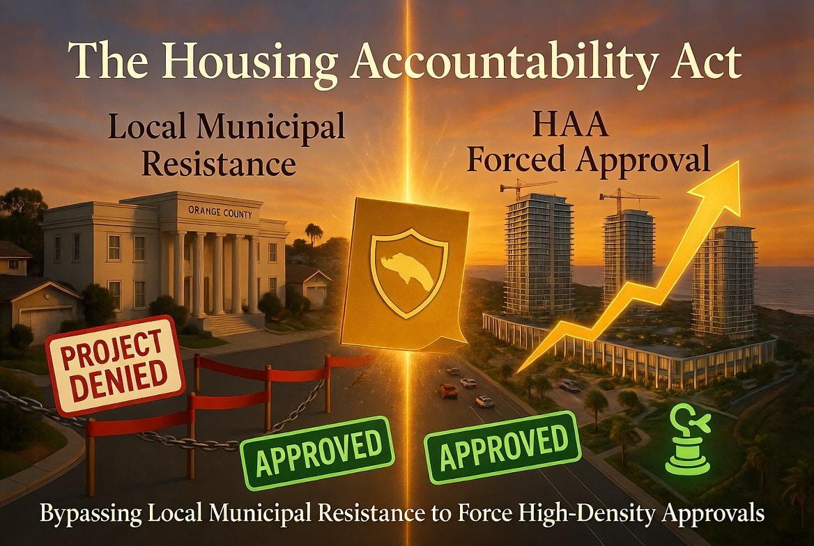 The Housing Accountability Act: Bypassing Local Municipal Resistance to Force High-Density Approvals