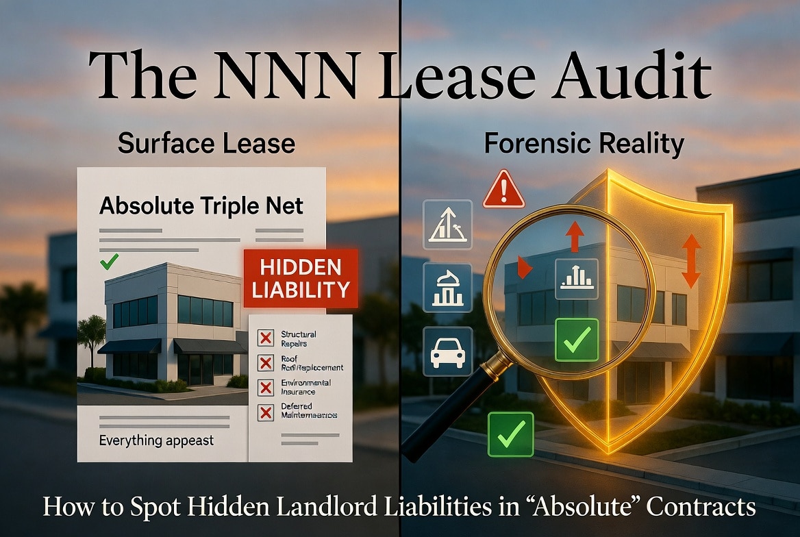 The NNN Lease Audit: How to Spot Hidden Landlord Liabilities in “Absolute” Contracts