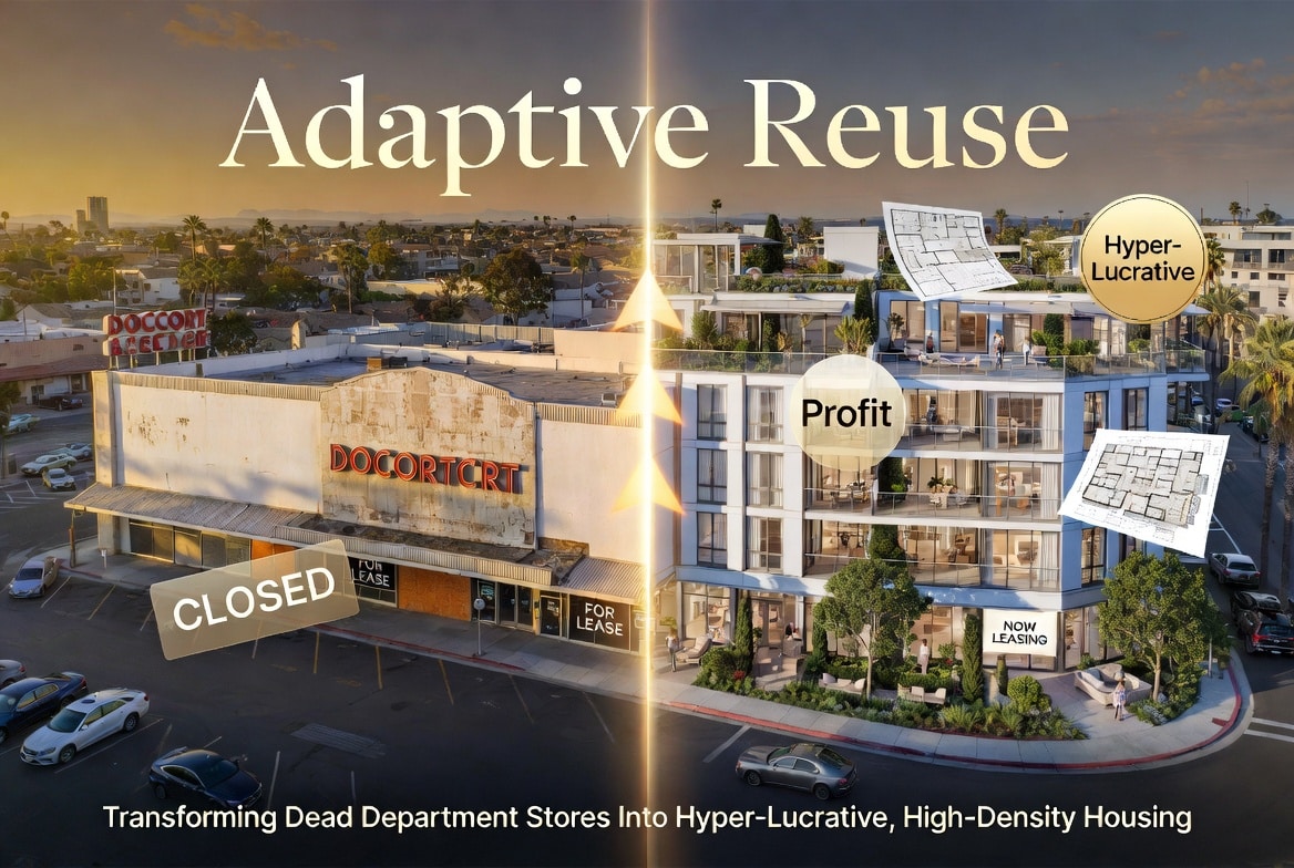 Adaptive Reuse: Transforming Dead Department Stores Into Hyper-Lucrative, High-Density Housing