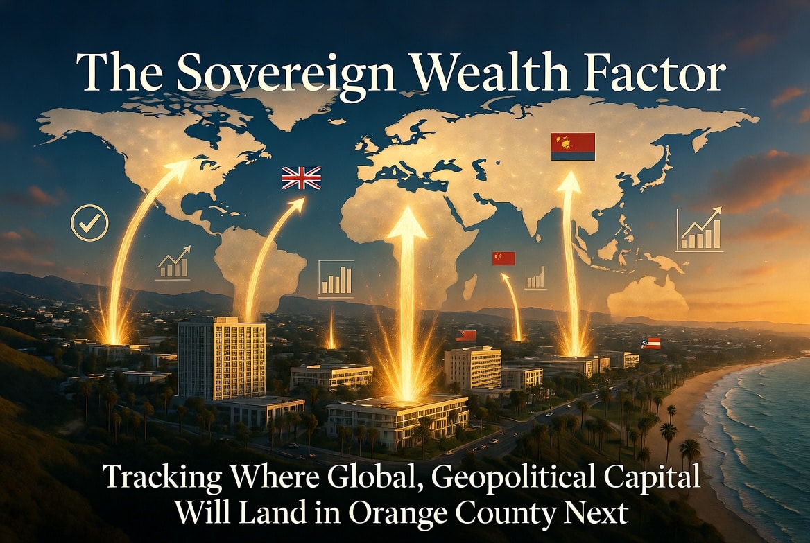 The Sovereign Wealth Factor: Tracking Where Global, Geopolitical Capital Will Land in Orange County Next