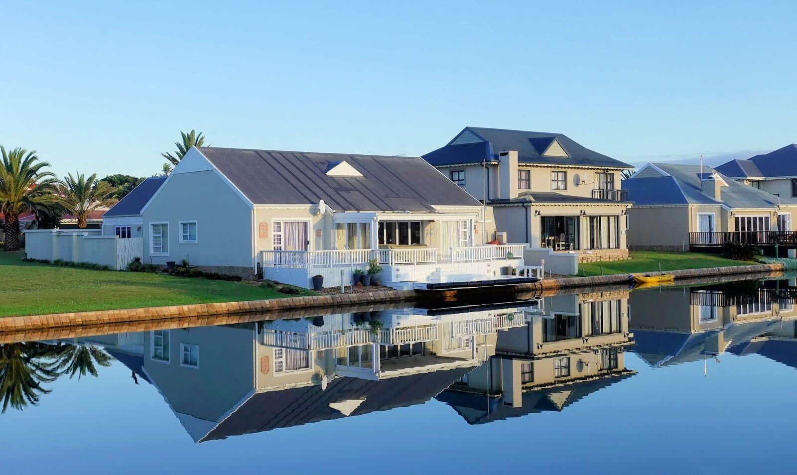 Huntington Harbour waterfront homes and canals in ZIP 92649